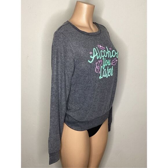 New. WILDFOX Alcohol you later sweatshirt. Small. Retails $129 - Picture 4 of 8